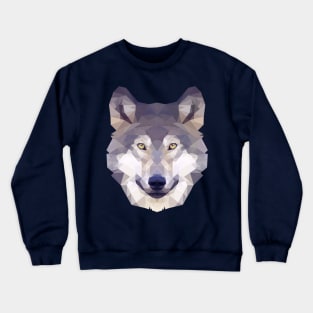 Geometric wolf Crewneck Sweatshirt
